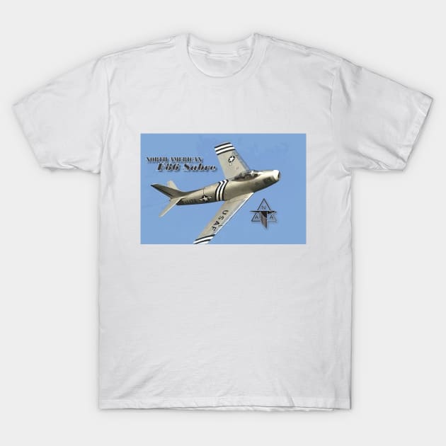 F86 Sabre 01 T-Shirt by GregThompson